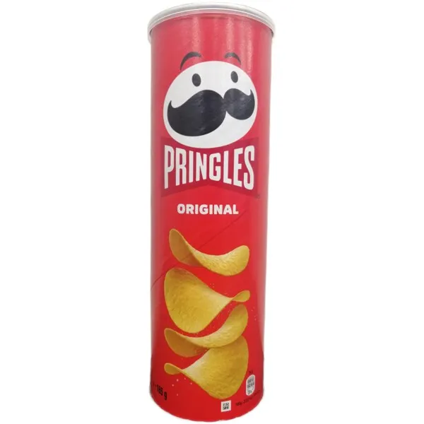 Pringles вкус оригинальный 165гр*19, "ИП Малаев"