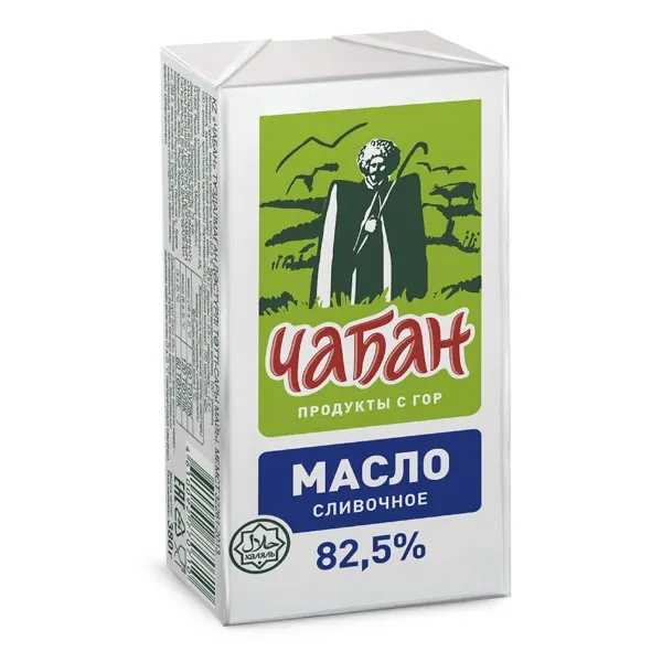 Масло "Сливочное" 82,5% 380г фольга (8шт)
