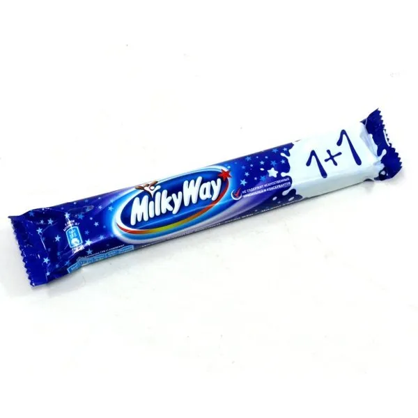 МилкиВей 1+1, 1*6*18шт, 52гр, ТД "София"