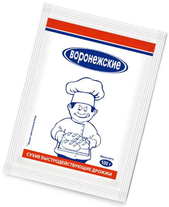 Дрожжи"Воронежские" быстродействующие 100г.*50шт