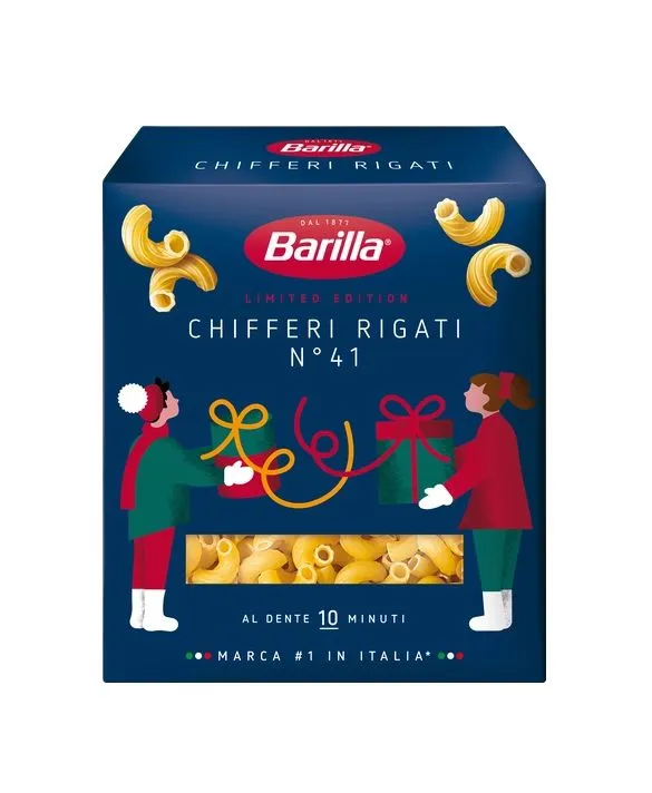 Barilla - CHIFFERI RIGATI (Рожки) 450гр 14шт в кор/17704/